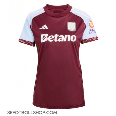 Billiga Aston Villa Jadon Sancho #19 Hemma fotbollskläder Dam 2025-26 Kortärmad Billiga Aston Villa Jadon Sancho #19 Hemma fotbollskläder Dam 2025-26 Kortärmad